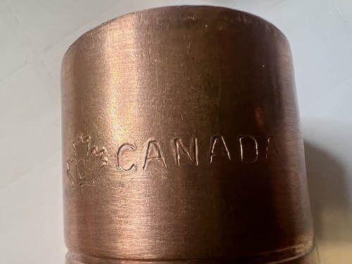 Canada 1 1/2” x 1 1/4” Copper Reducer C X C Sweat Pressure Fitting - Picture 5 of 5