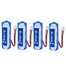 4pcs CR17505 3.0V 2500mAh Li-ion Battery with 2.54 white plug