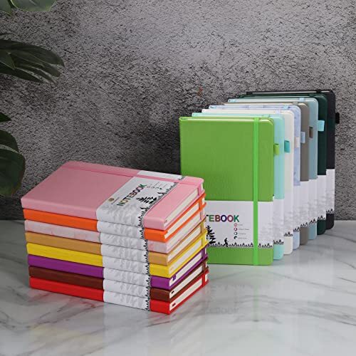 Lined Journal Notebooks with Pen Loop, Hardcover Notebook Journal for Pink - Picture 7 of 7