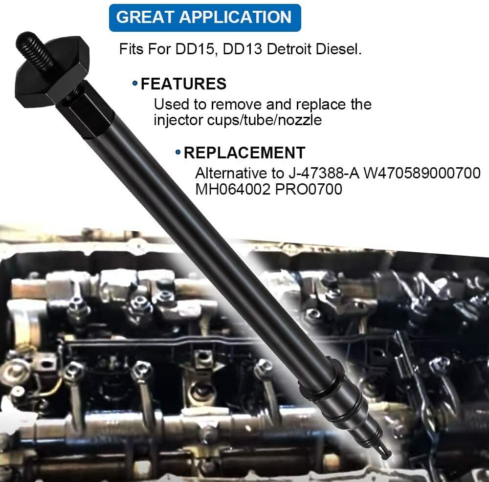 Fuel Injector Tool J-47388-A Injector Cup Nozzle Tube Tool - Remover ...