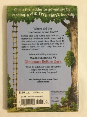 Magic Tree House #1 Dinosaurs Before Dark by Mary Pope Osborne