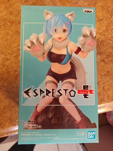 Re:Zero Rem Monster Motions Figure BANDAI NEW IN BOX 4983164183580 | eBay