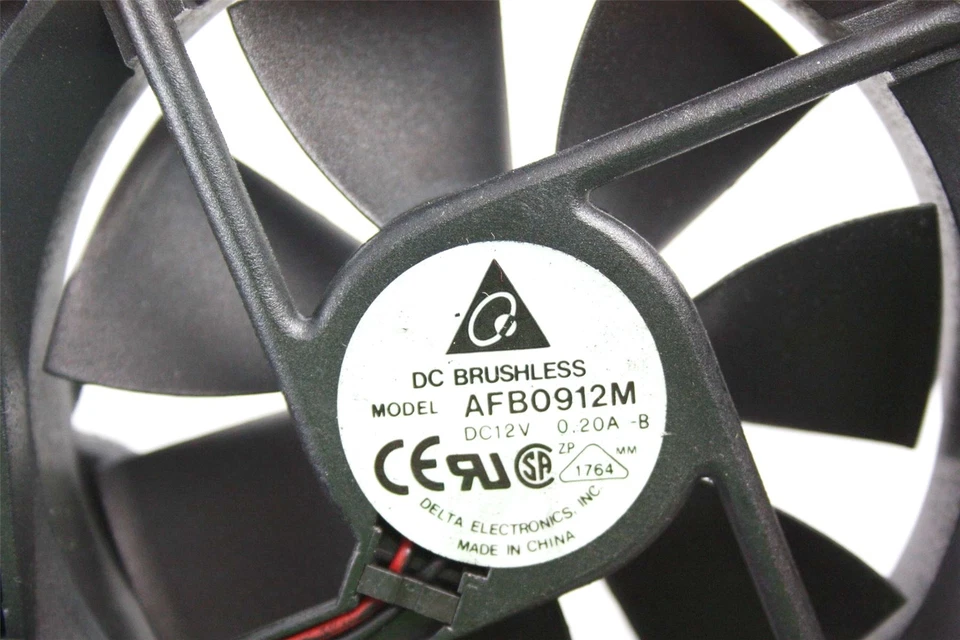 Genuine Delta Electronics AFB0912M Cooling Fan 9CM 90*90*25mm 2-Pin - Image 2 of 3