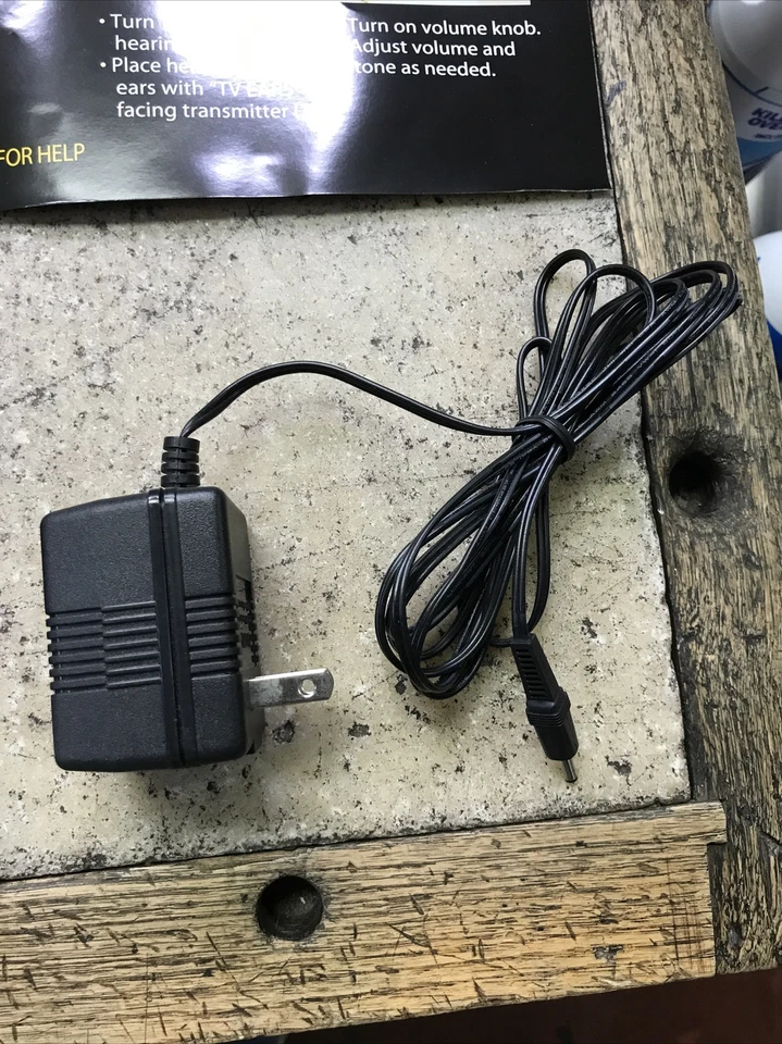 TV Ears Charging Bases & Power Supplies - Cords / Cables Pre-owned - Fast Ship - Image 4 of 4