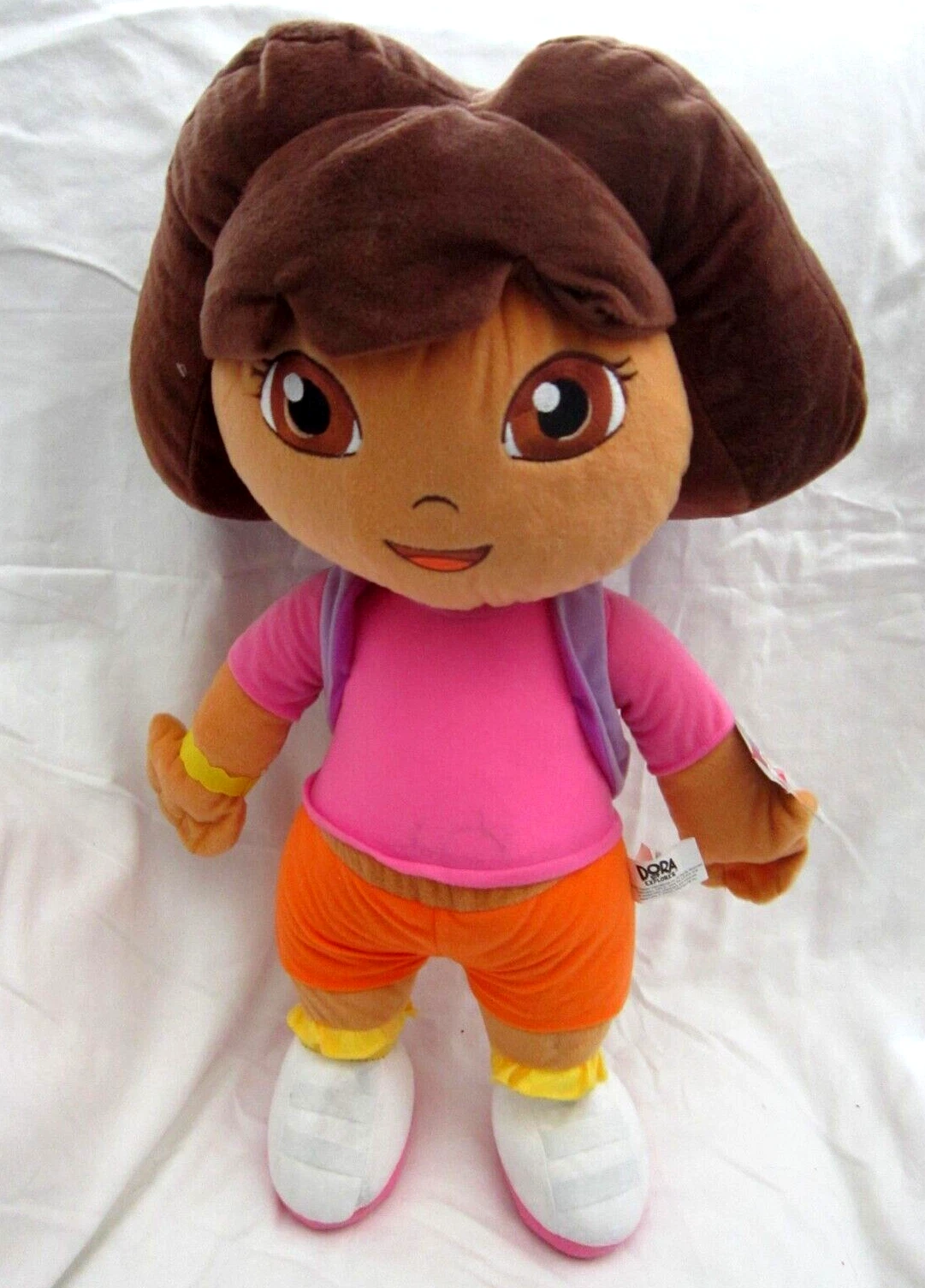 Unisex Licensed Dora The Explorer 22" Large Firm Plush Doll-Brand New! - Picture 1 of 3
