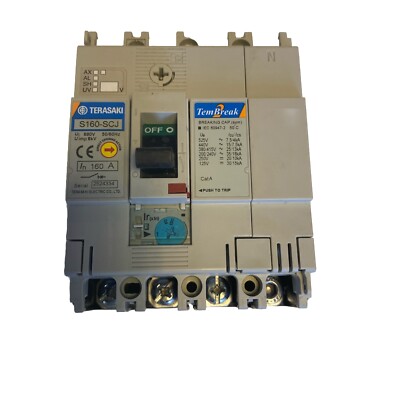 Terasaki S160-SCJ 125A 3P MCCB | Kompaktleistungsschalter | Gebraucht