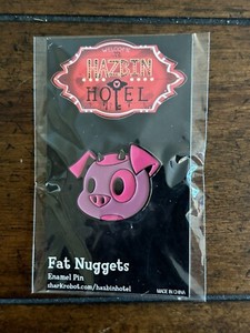 Pin's Vivziepop Hazbin Hotel Fat Nugget Beach Bum - Émaillé, Stock Limité - Neuf