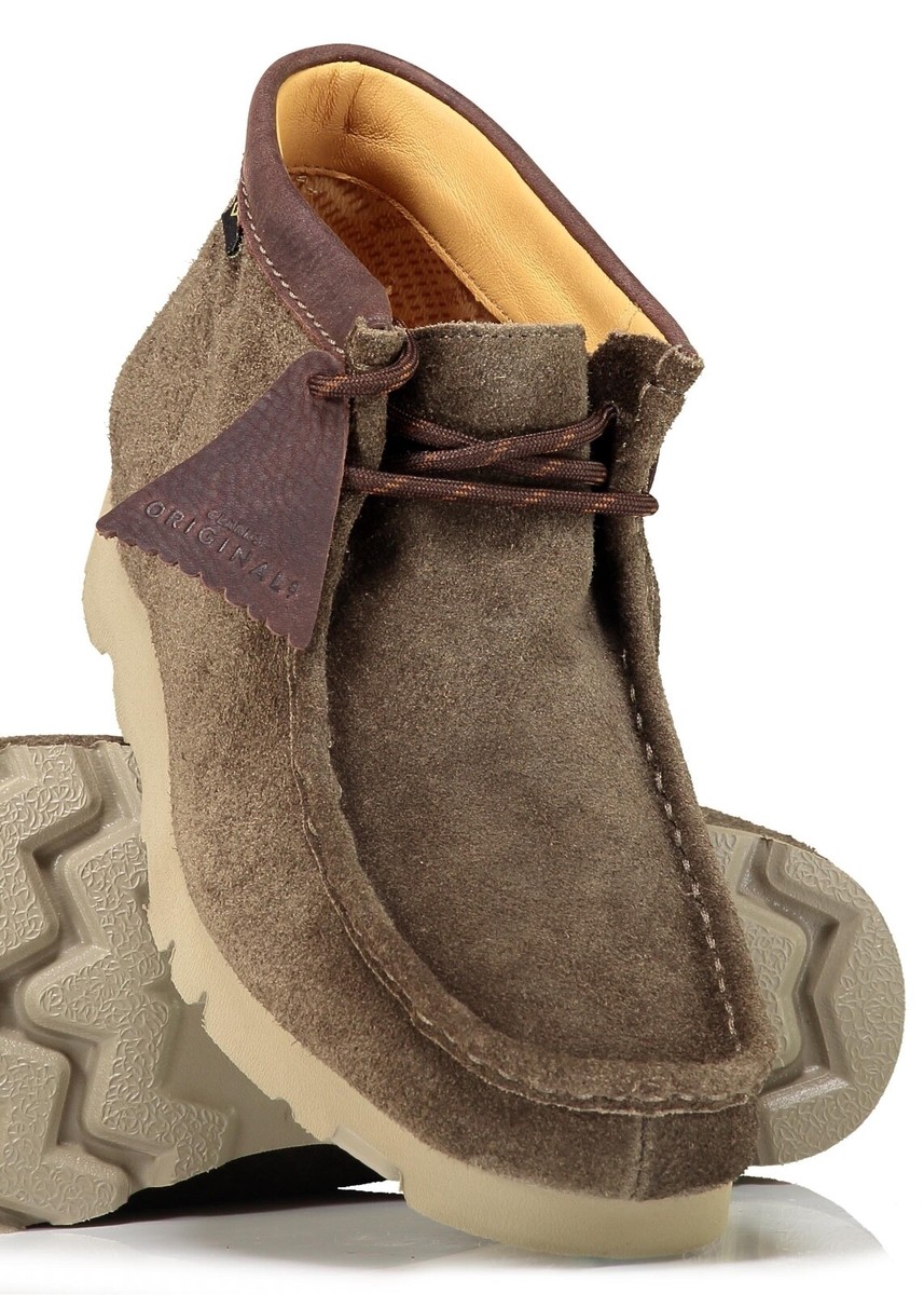Clarks Originals Men's X WALLABEE GTX , Peat Suede UK 9,10 Clarks Originals Men's X WALLABEE GTX , Peat Suede UK 9,10