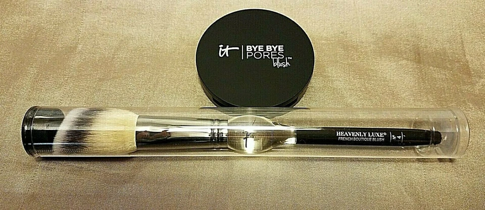 IT Cosmetics BYE BYE PORES Blush NATURALLY PRETTY Heavenly LUXE FRENCH Brush #4 - Image 2 of 4