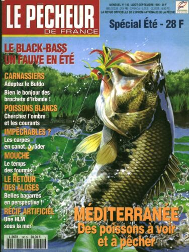 Revue le  pêcheur de France  No 145 Août - Septembre 1995