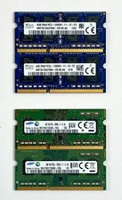 Samsung SK Hynix Laptop Memory RAM 4GB 2Rx8 1Rx8 Replacement Lot of 4