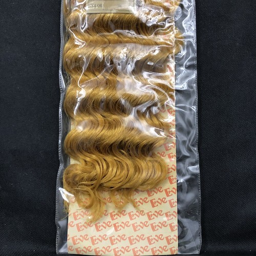Eve Premium Cuticle 100% capelli umani puri ricciolo profondo francese 12"" 144 biondo dorato - Foto 4 di 7