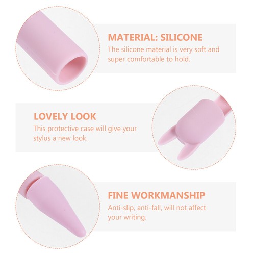 2 PCS Pen Case Tablet Accessories Stylus Cover Silicone Holder Sleeve - Zdjęcie 7 z 12