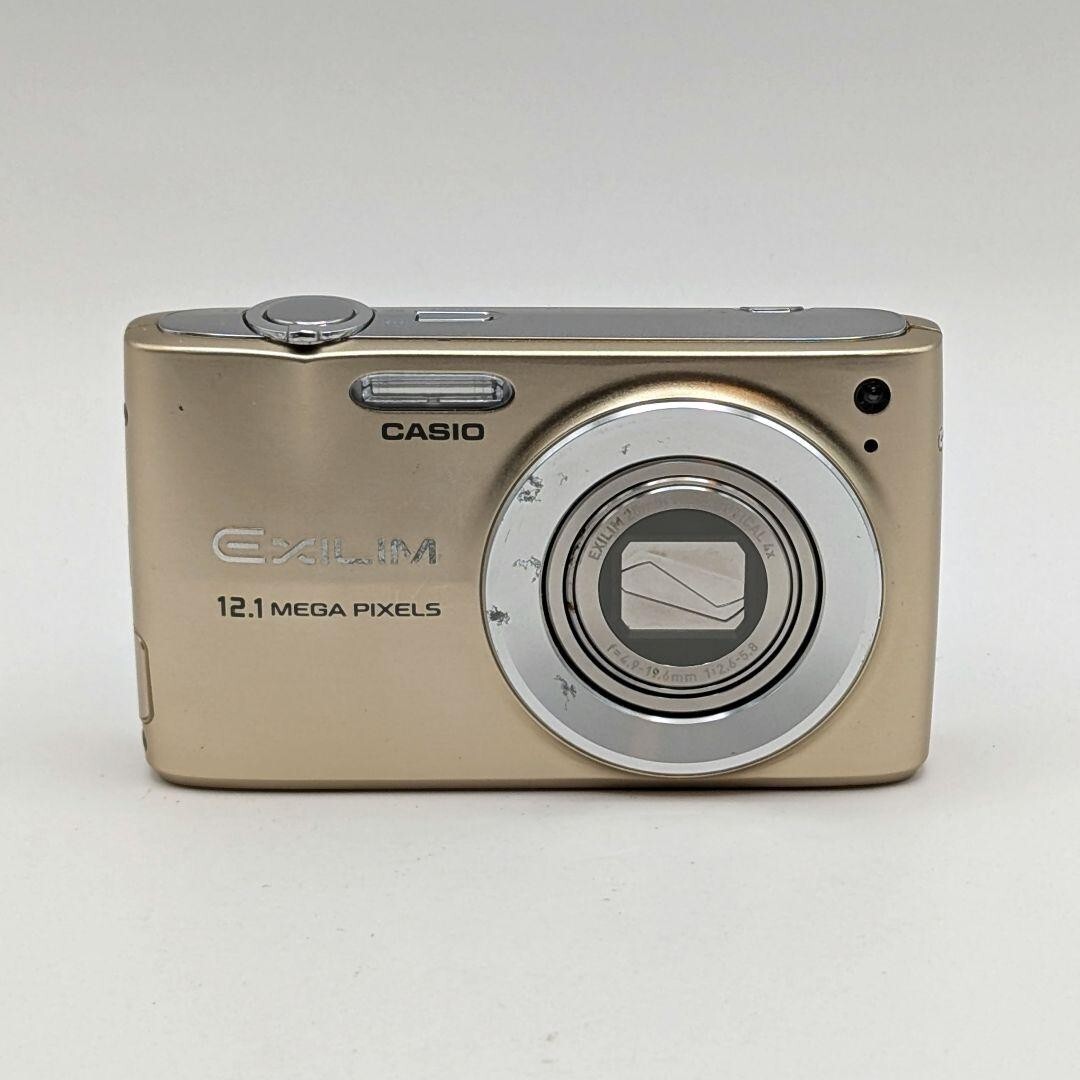 CASIO EXILIM EX-Z400 Gold Digital Camera Used Working OK