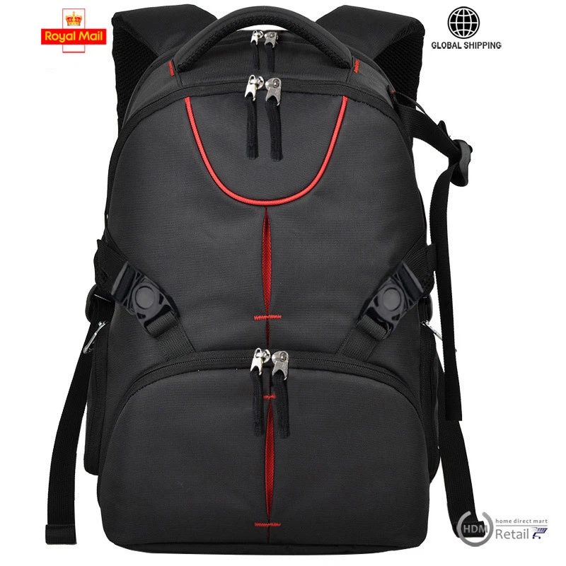 Câmera DSLR SLR e Laptop Mochila Mochila Bolsa Estojo Para Nikon Sony Canon - Imagem 2 de 4