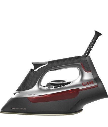 CHI Steam Iron for Clothes with 300+ Holes for Powerful Steaming 1700 Watts