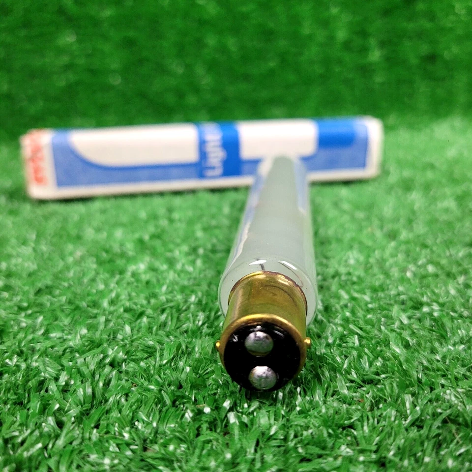 10-Pk Sylvania 20W Frosted Exit Sign Bulb BA15d Double Bayonet Base 20T6.5/DC/CF - Image 4 of 4