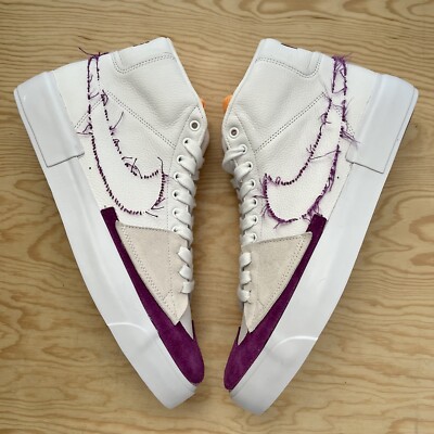 Nike SB Zoom Blazer Mid Edge Lakers DA2189-100 Mens Size  display picture 2