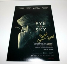 DIRECTOR GAVIN HOOD SIGNED 'EYE IN THE SKY' 12x18 MOVIE POSTER PHOTO w/COA