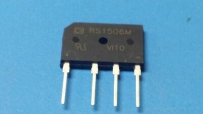 (5 PCS) RS1506M RECTRON Bridge Rectifiers 15A 800V ROHS