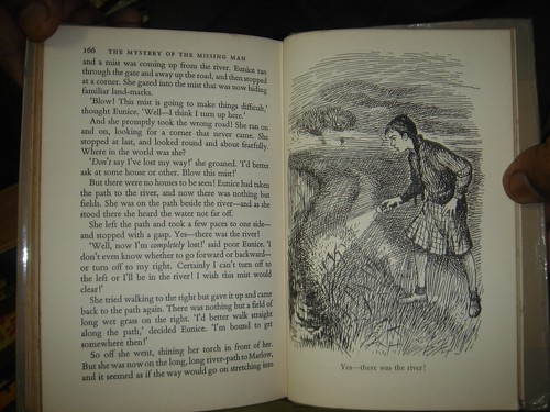 THE MYSTERY OF THE MISSING MAN THE ADVENTURE ENID BLYTON 1973 PAGES 182 HC - Picture 9 of 9