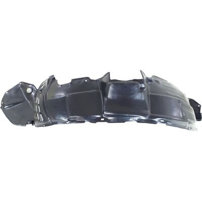 Do fenderwell splash shields hang over upper A-arm