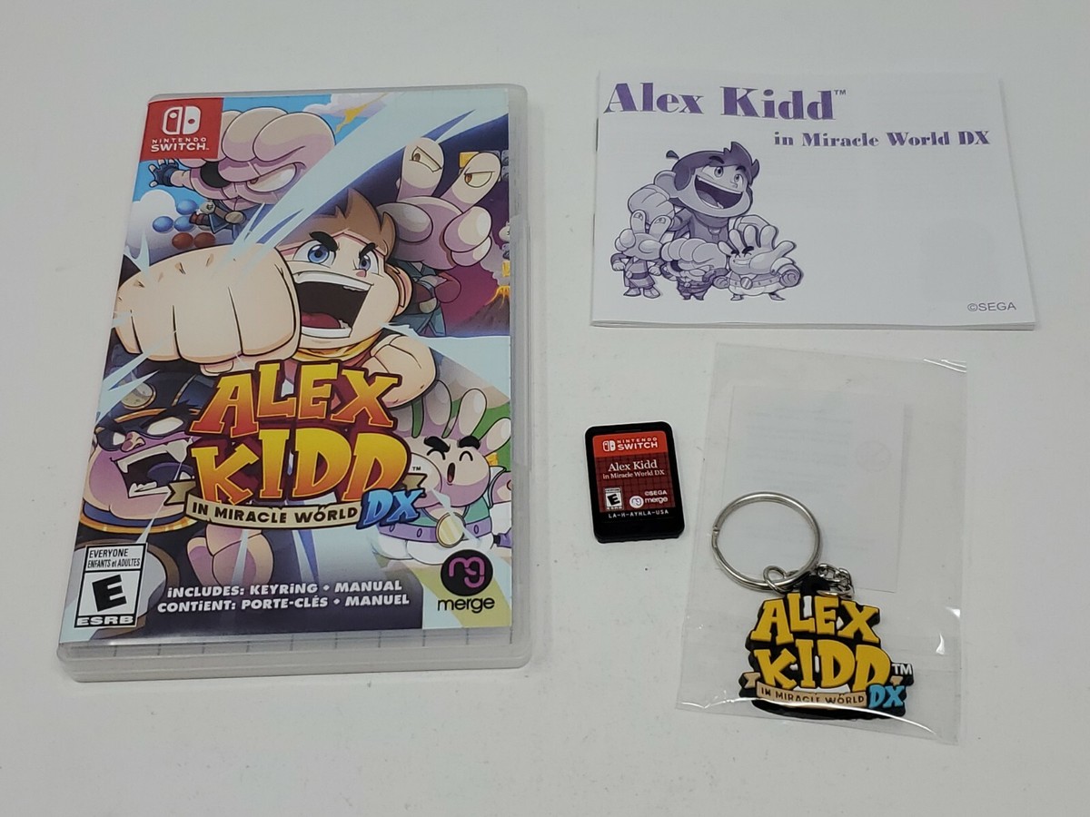 Alex Kidd In Miracle World Dx Complete Nintendo Switch