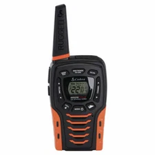 COBRA ACXT645 Walkie Talkies WaterProof Rechargeable 35-Mile 2-Way Radios 2 Pack