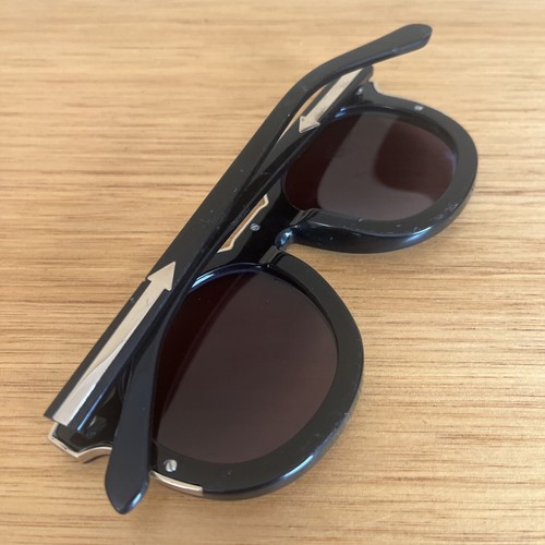 Karen Walker Monumental Black Gold Sunglasses Handmade Australia NZ Fashion - 第 4/12 張圖片