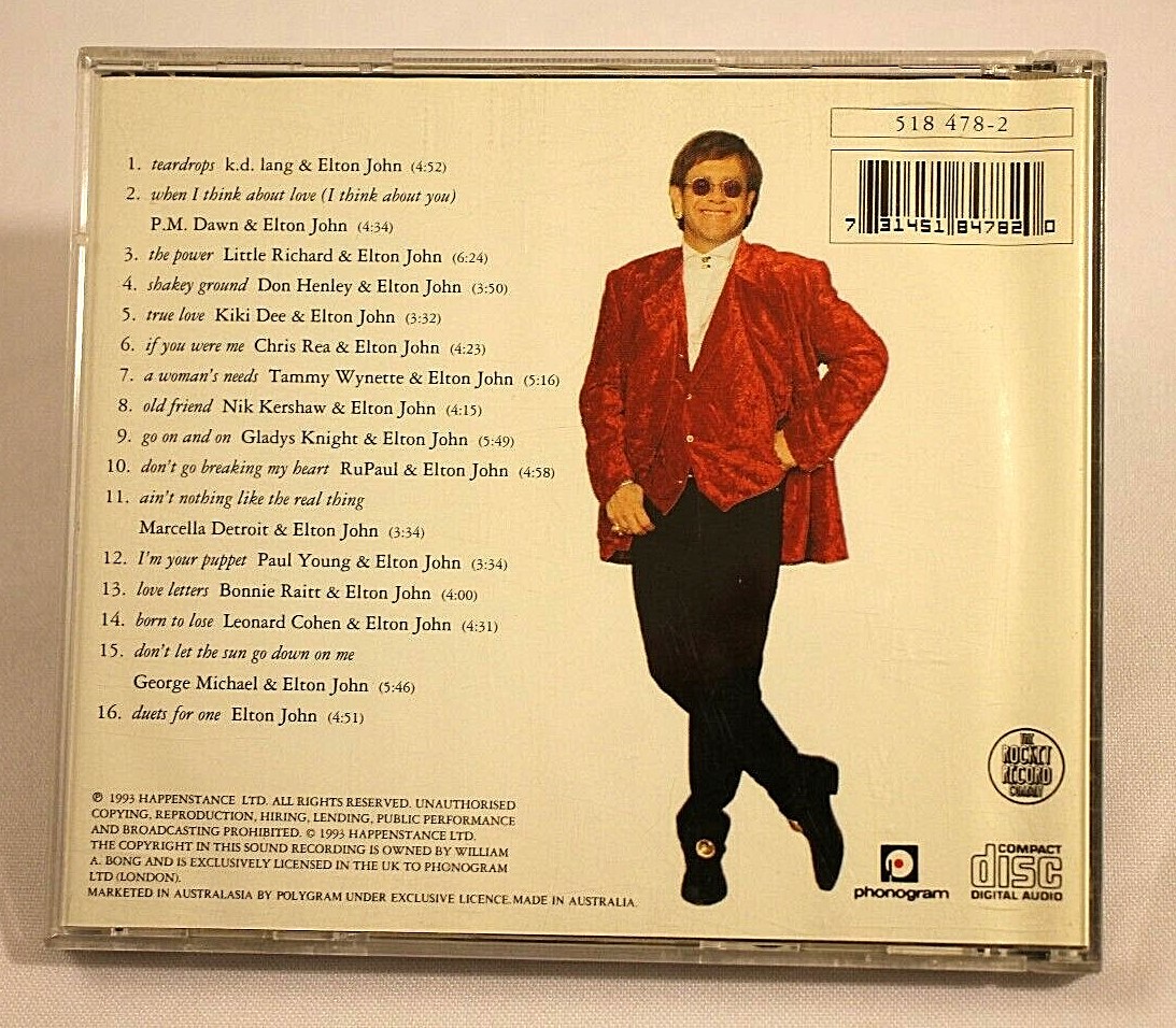 一つ買って一つ進呈 ©︎1993“Elton John”Hard Rook Cafe 【公式通販】