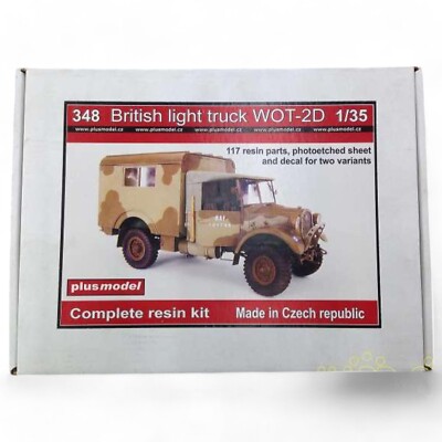 Plus Model 348  British Light Truck Wot-2D