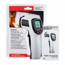 LCD Thermal Leak Detector Meter Non-contact Infrared Thermometer Industrial Use