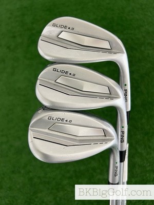 Ping Glide 4.0 Chrome 3 Wedge Set (50, 56, & 60 Degrees) | eBay