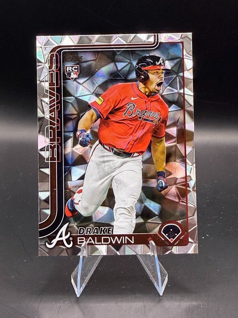 Drake Baldwin 2025 Topps Update Diamante RC Braves #US87 ROY