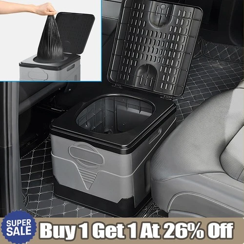 Lidsters Compact PORTABLE LOO TOILET Foldable With Bags Carp Fishing Overnight