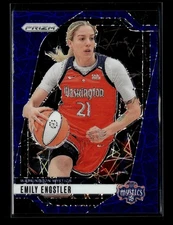 2024 Panini Prizm WNBA Emily Engstler Blue Velocity Prizms #67