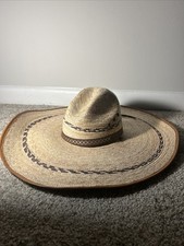 Auténtico Sombrero de Paja Mariachi Charro Bordado
