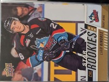 2017-18 Upper Deck CHL Liam Kindree #323 Kelowna Rockets