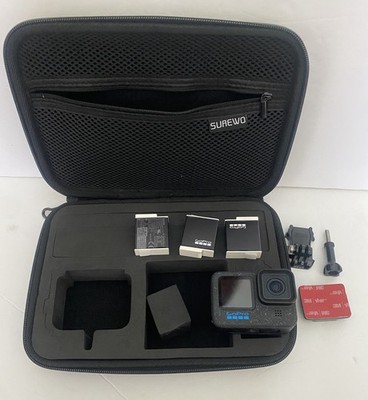 GoPro HERO12 Black 5.3K UHD Action Camera / Case / Batteries bundle FAST SHIP