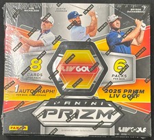 2025 Panini Prizm LIV Golf Hobby Box SEALED