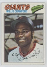 1977 Topps Willie Crawford #642 0c4