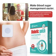🔥10P Non-Invasive Glucose Regulator Patch Natural Herbal Support Type2 Diabetic