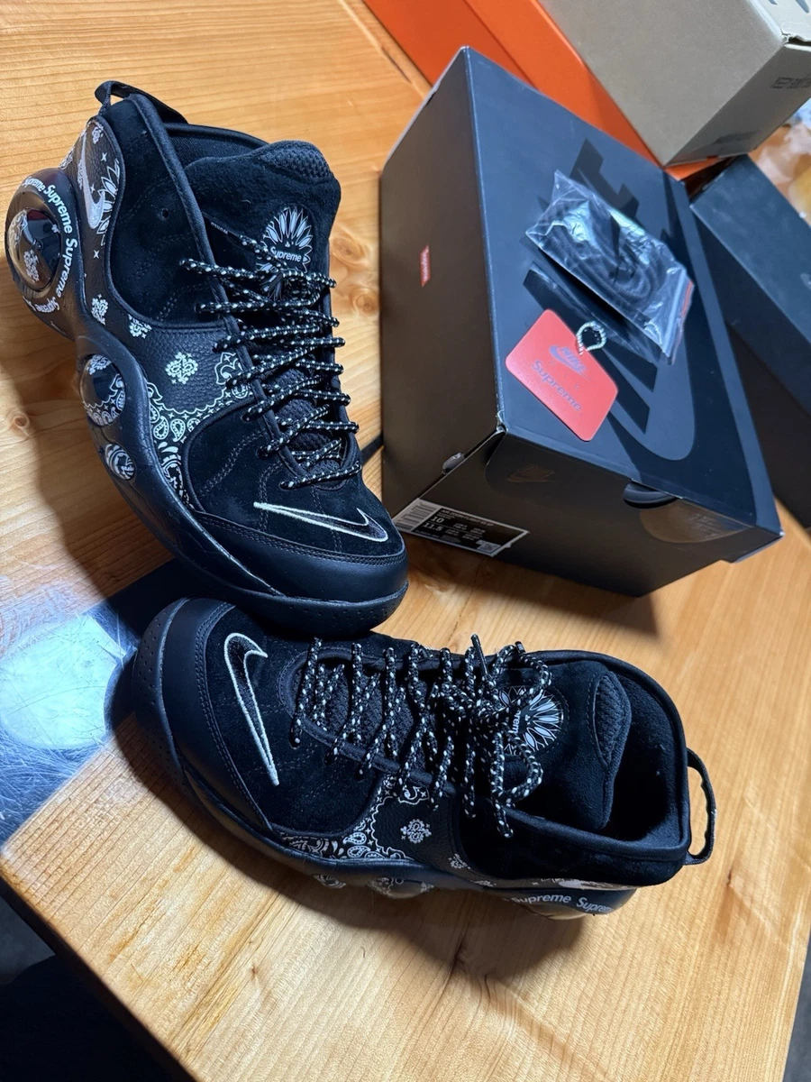 Nike Supreme x Air Zoom Flight 95 SP Black for Sale | Authenticity