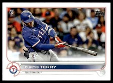2022 Topps Curtis Terry Rookie Texas Rangers #97