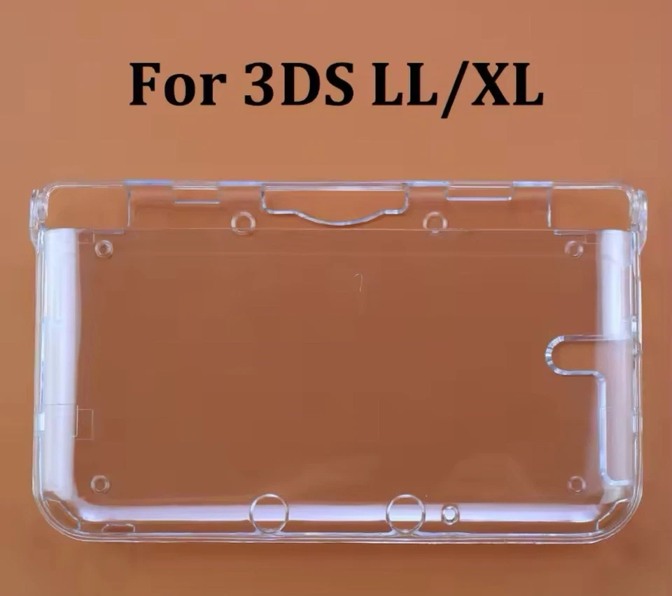 Funda protectora de plástico transparente cubierta rígida para NDSL NDSi nueva 3DS XL GBA Foto 3 de 4