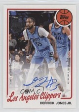 2025-26 Topps 1980-81 Topps Basketball Auto Derrick Jones Jr #80B2-DJ