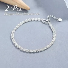 2 Pcs Phoenix Tail Cuff Bracelet-Vintage Boho Style Handmade Jewelry Gift forHer