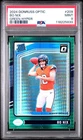 2024 Panini Donruss Optic - Rated Rookie Bo Nix #209 Green Hyper Prizm (RC)