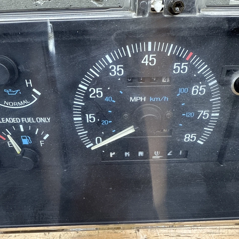Cuadro de instrumentos Ford Bronco F-150 F-250 F-350 1987-1991 tablero automático OEM Foto 4 de 4