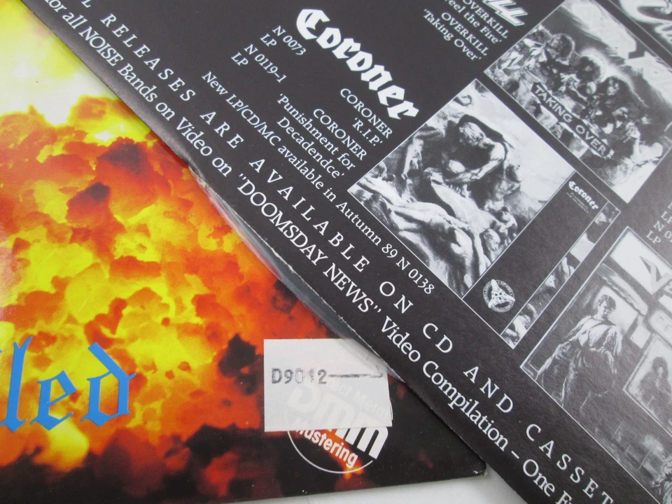 Running Wild ‎Branded And Exiled N 0030 LP Vinyl - Image 4 of 4